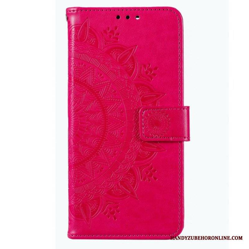 Etui Folio do OnePlus Nord CE 2 5G Kwiatowa Mandala