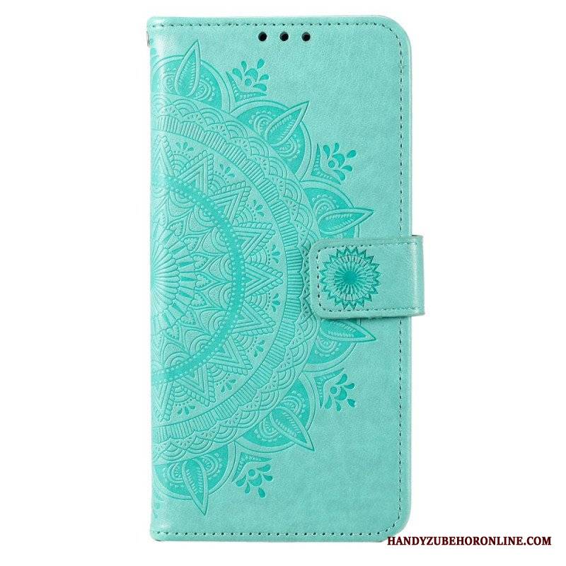 Etui Folio do OnePlus Nord CE 2 5G Kwiatowa Mandala