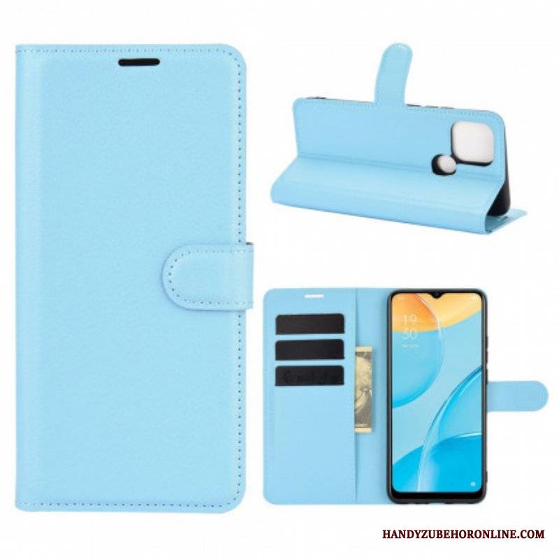 Etui Folio do Oppo A15 Klasyczny