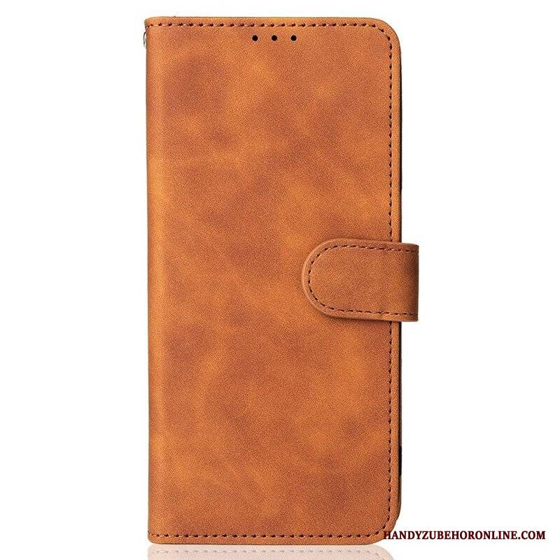 Etui Folio do Oppo A16 / A16s Dotyk Skóry