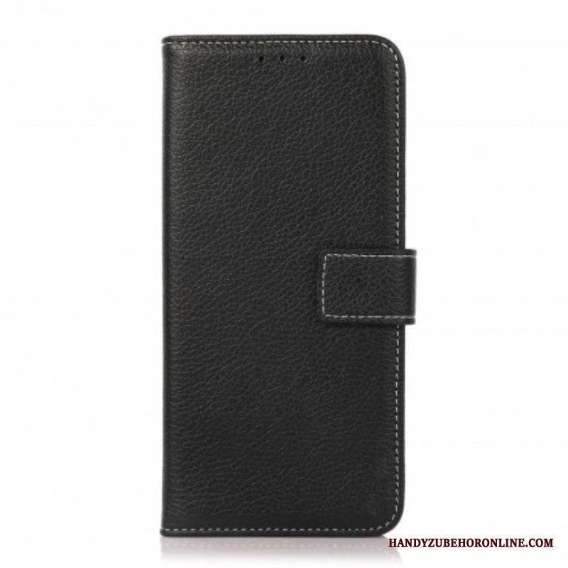 Etui Folio do Oppo A54 5G / A74 5G Tekstura Liczi