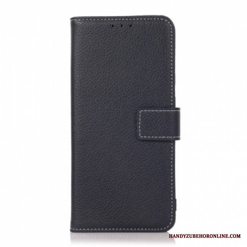 Etui Folio do Oppo A54 5G / A74 5G Tekstura Liczi