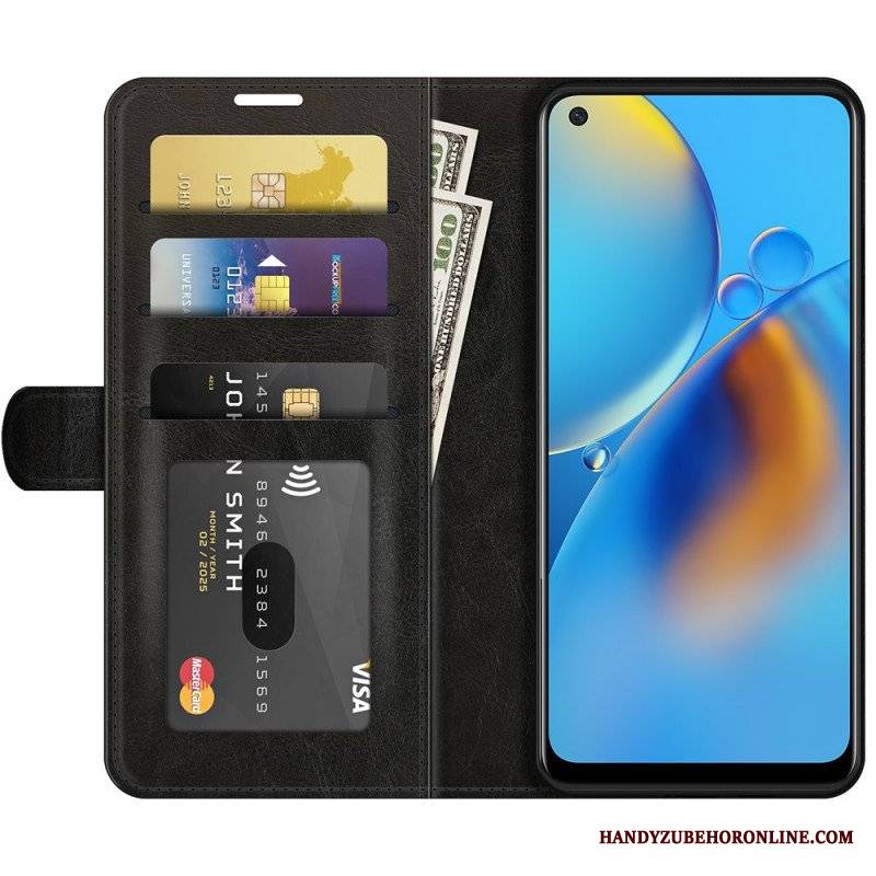 Etui Folio do Oppo A74 4G Ultra Sztuczna Skóra