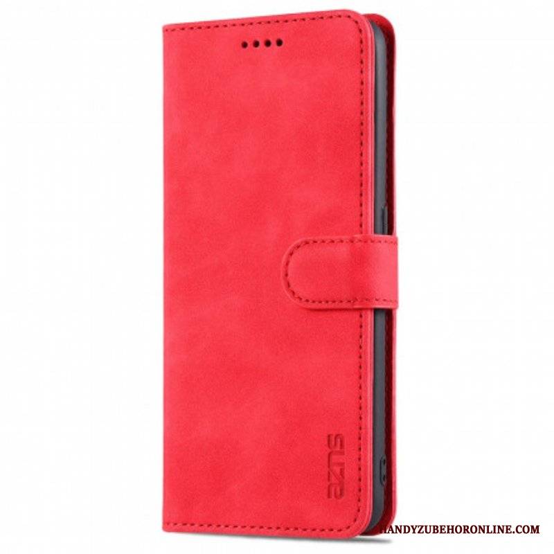 Etui Folio do Oppo A94 5G Efekt Skóry Azns