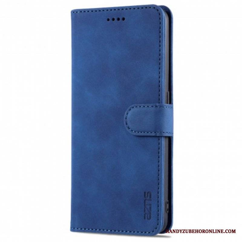 Etui Folio do Oppo A94 5G Efekt Skóry Azns