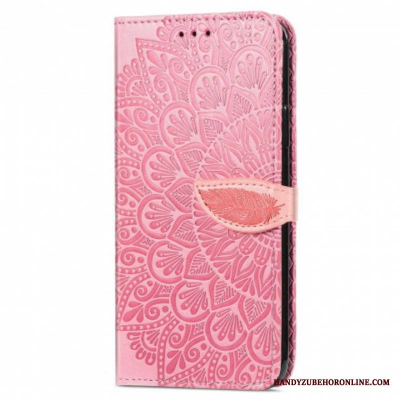 Etui Folio do Oppo A94 5G Plemienne Liście