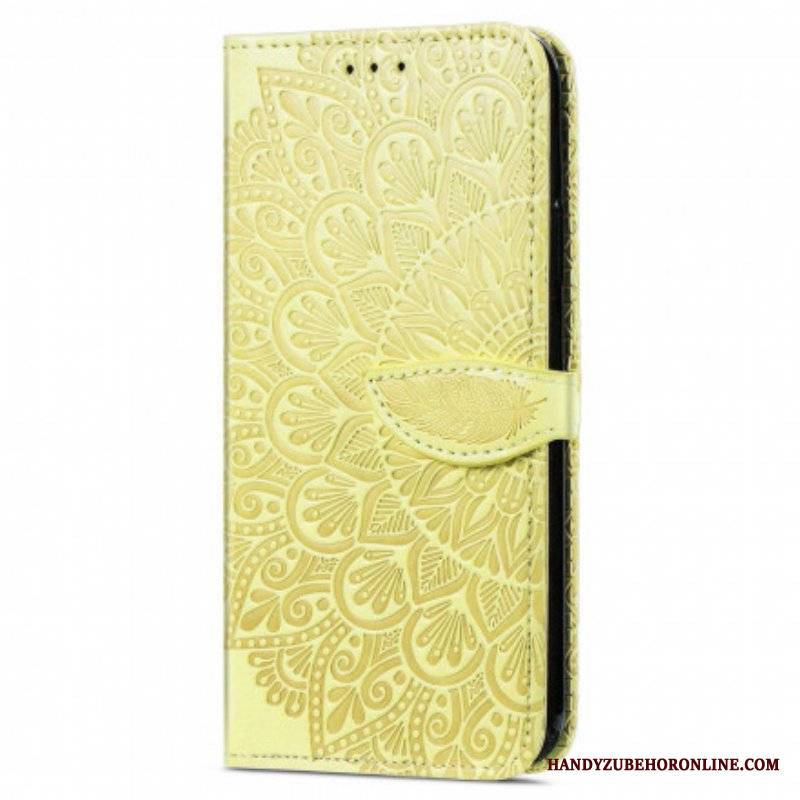 Etui Folio do Oppo A94 5G Plemienne Liście