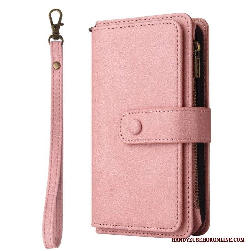 Etui Folio do Oppo Find X5 Lite Wielofunkcyjny Uchwyt Na Karty