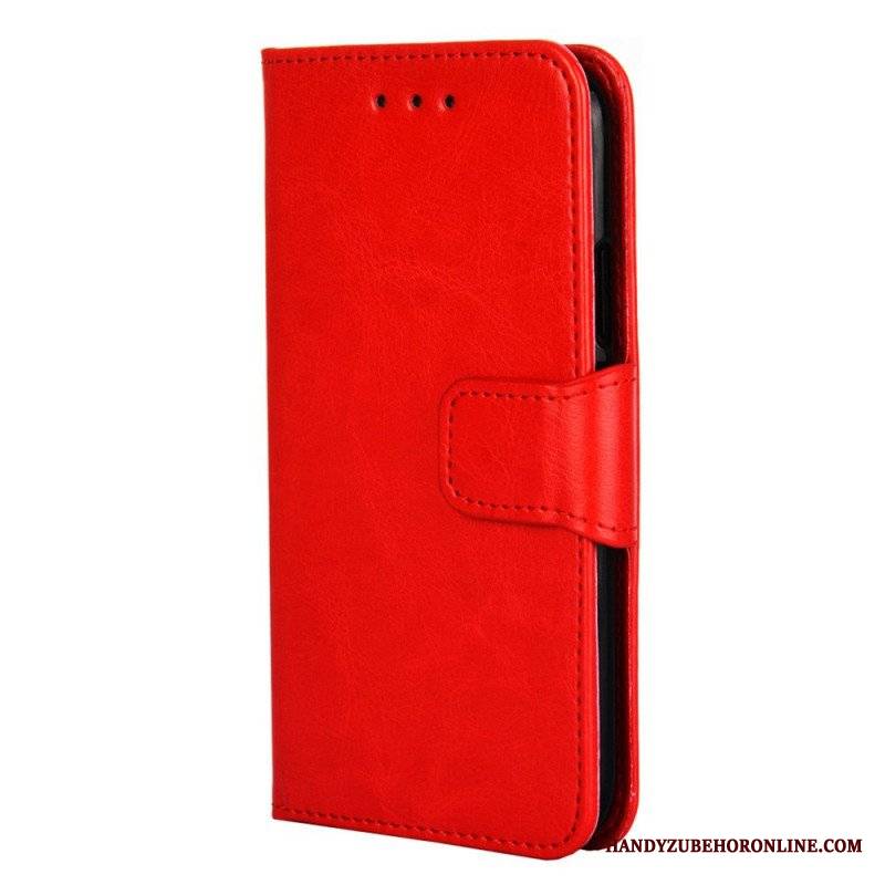 Etui Folio do Oppo Find X5 Pro Skórzany Styl Retro