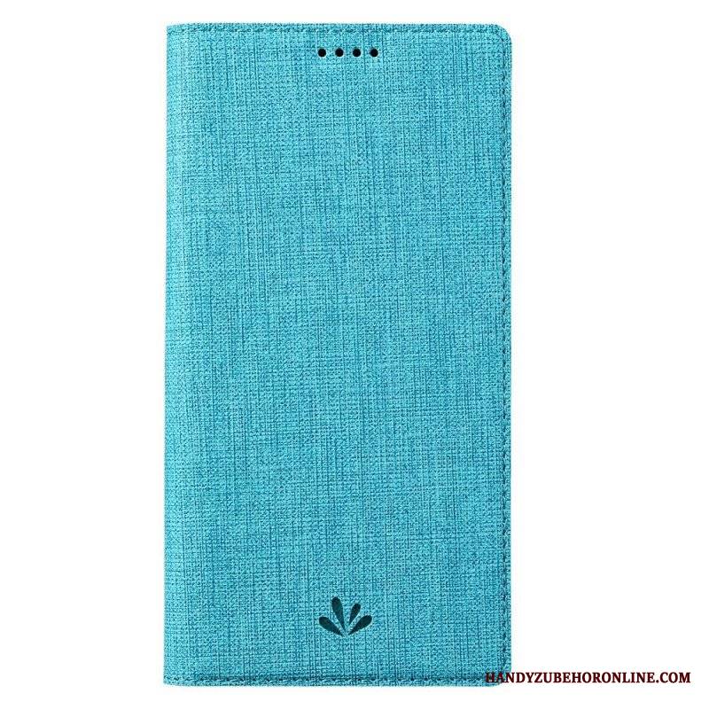 Etui Folio do Oppo Find X5 Pro Vili Tekstura Tkaniny