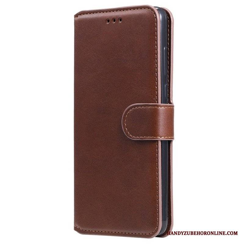 Etui Folio do Oppo Find X5 Stylizacja Skóry