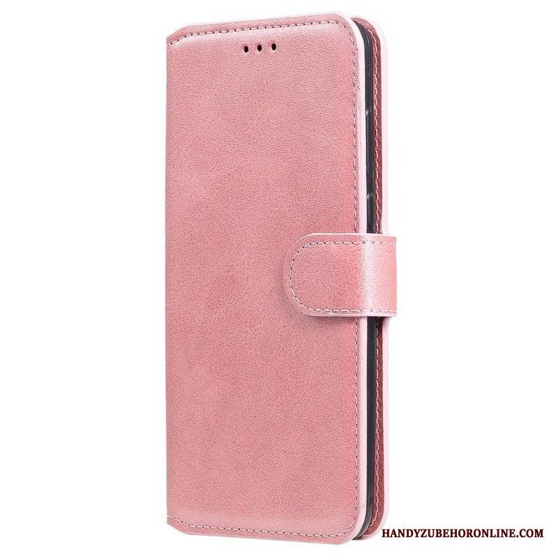 Etui Folio do Oppo Find X5 Stylizacja Skóry