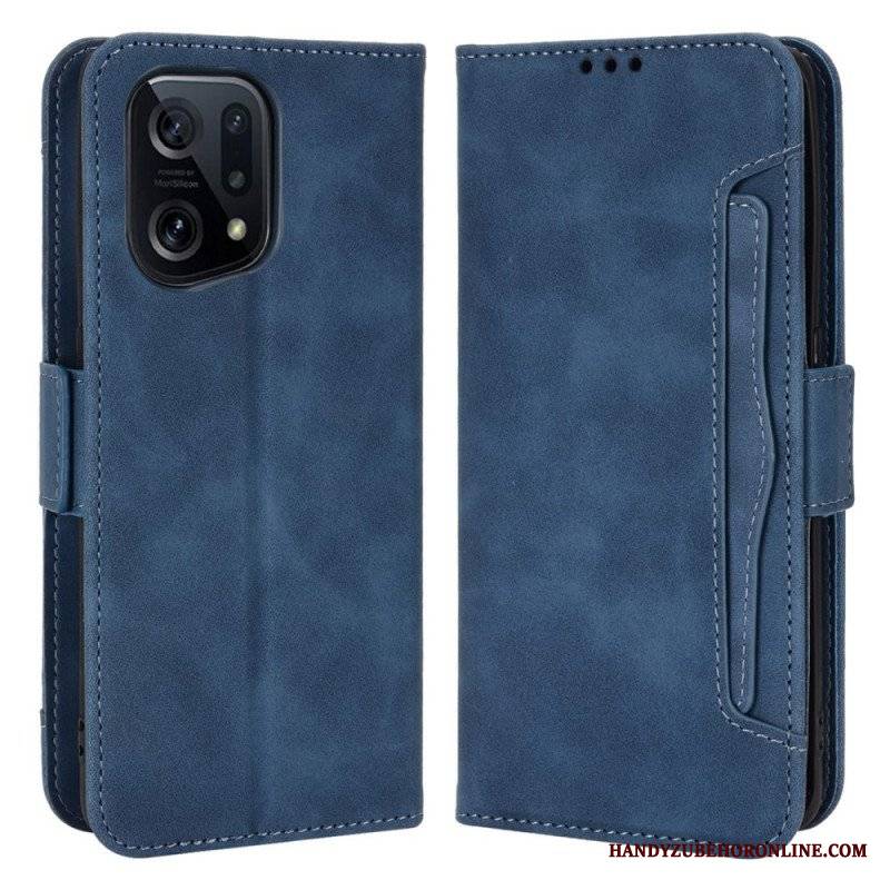 Etui Folio do Oppo Find X5 Wielokartowa Klasa Premier