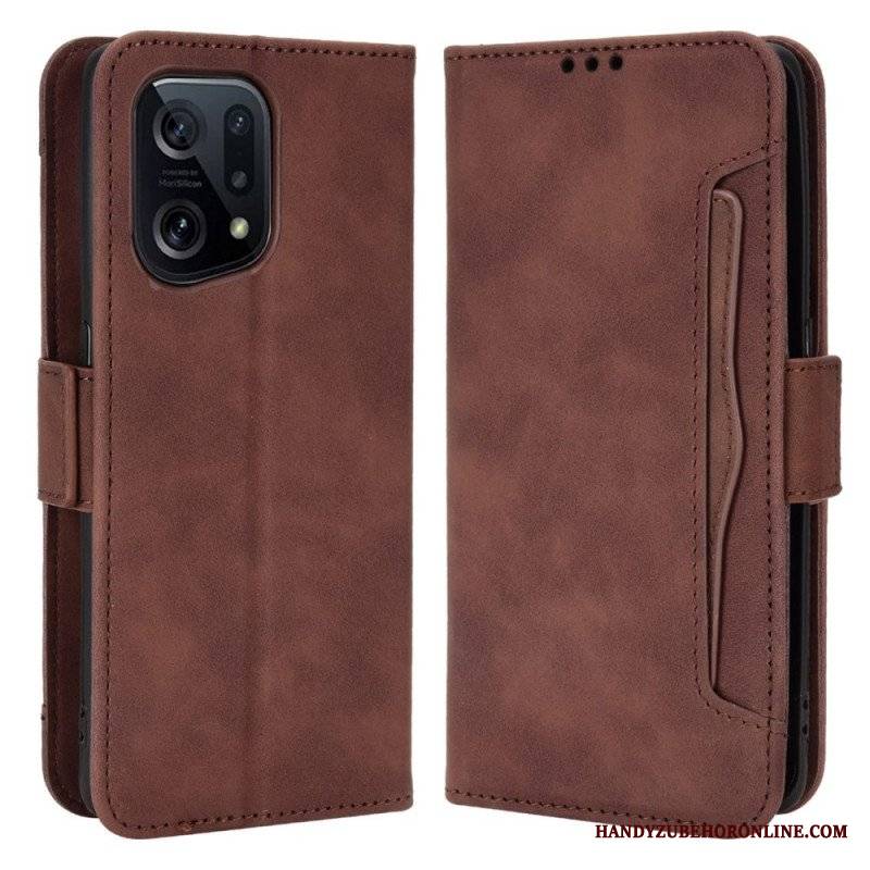 Etui Folio do Oppo Find X5 Wielokartowa Klasa Premier