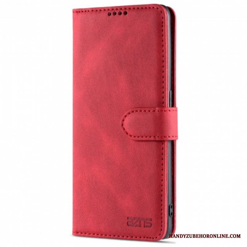 Etui Folio do Oppo Reno 6 5G Azns Couture Z Efektem Skóry