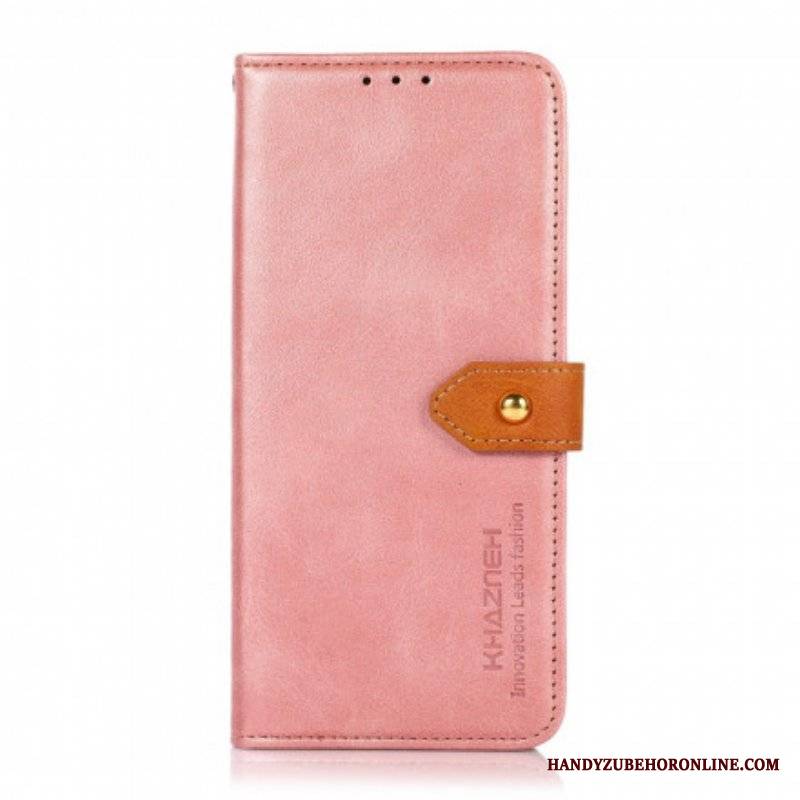 Etui Folio do Oppo Reno 6 5G Z Paskiem Khazneh