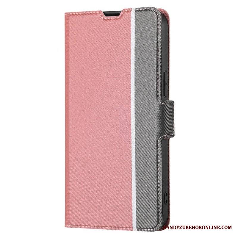 Etui Folio do Oppo Reno 8 Dwutonowy