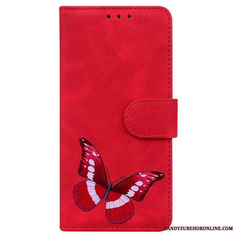 Etui Folio do Oppo Reno 8 Lite Motyl