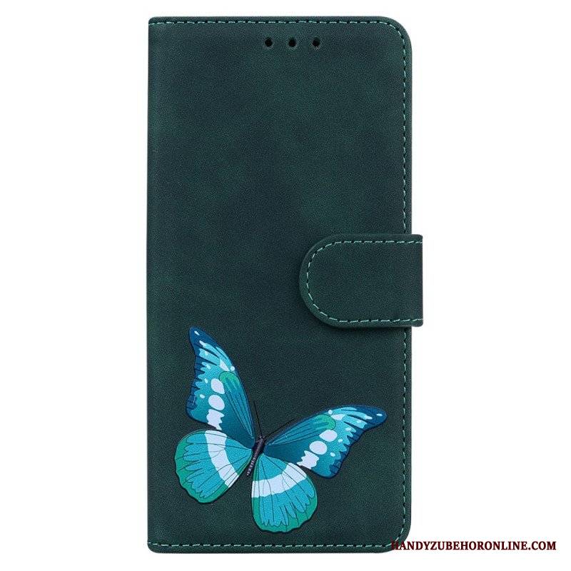 Etui Folio do Oppo Reno 8 Lite Motyl