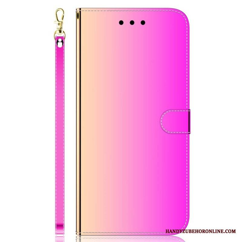 Etui Folio do Oppo Reno 8 Lustro I Smycz