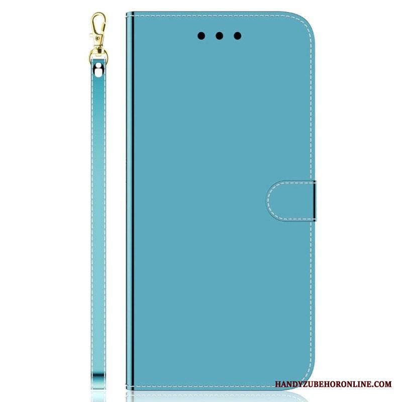 Etui Folio do Oppo Reno 8 Lustro I Smycz