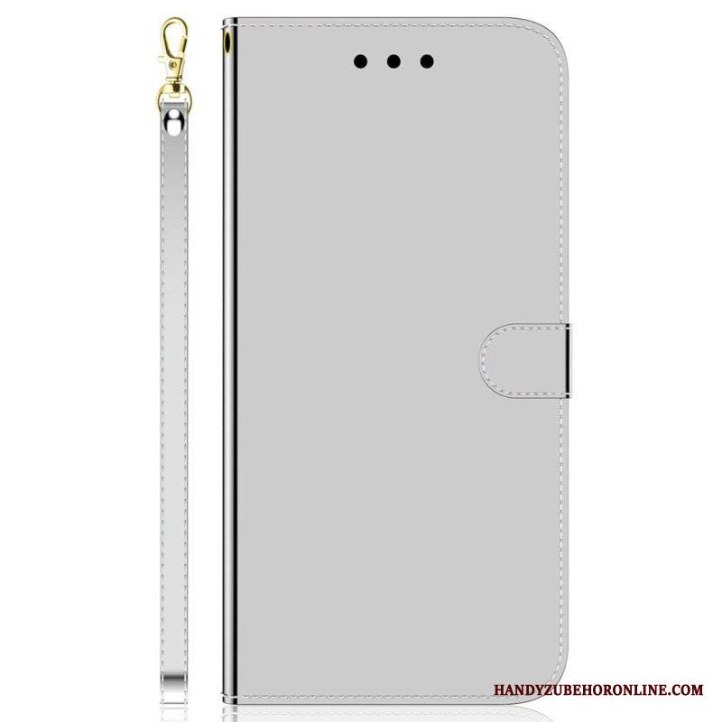 Etui Folio do Oppo Reno 8 Lustro I Smycz