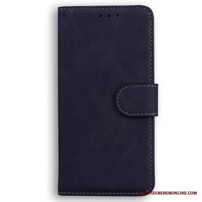 Etui Folio do Oppo Reno 8 Pro Skórzany Efekt Couture