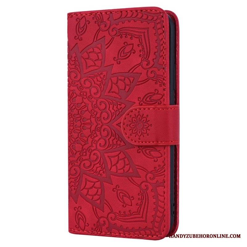 Etui Folio do Poco M4 Pro 5G Barokowo-mandala