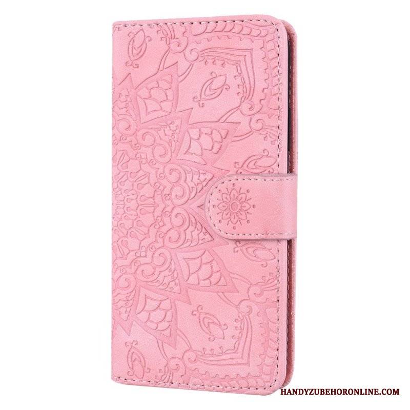 Etui Folio do Poco M4 Pro 5G Barokowo-mandala