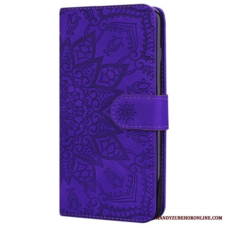 Etui Folio do Poco M4 Pro 5G Barokowo-mandala