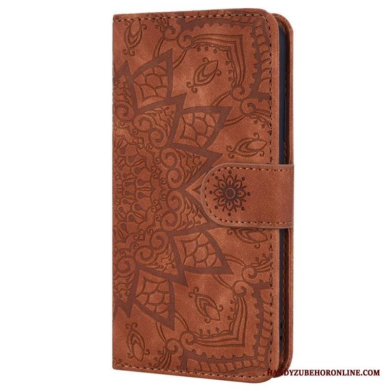 Etui Folio do Poco M4 Pro 5G Barokowo-mandala