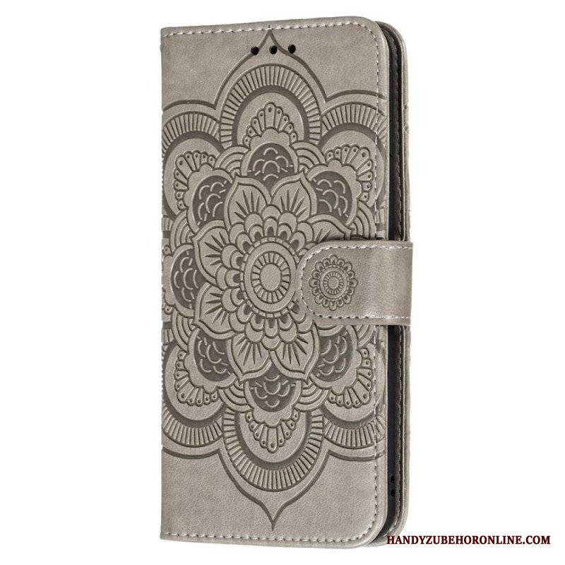 Etui Folio do Poco X4 Pro 5G Mandala Ze Smyczą