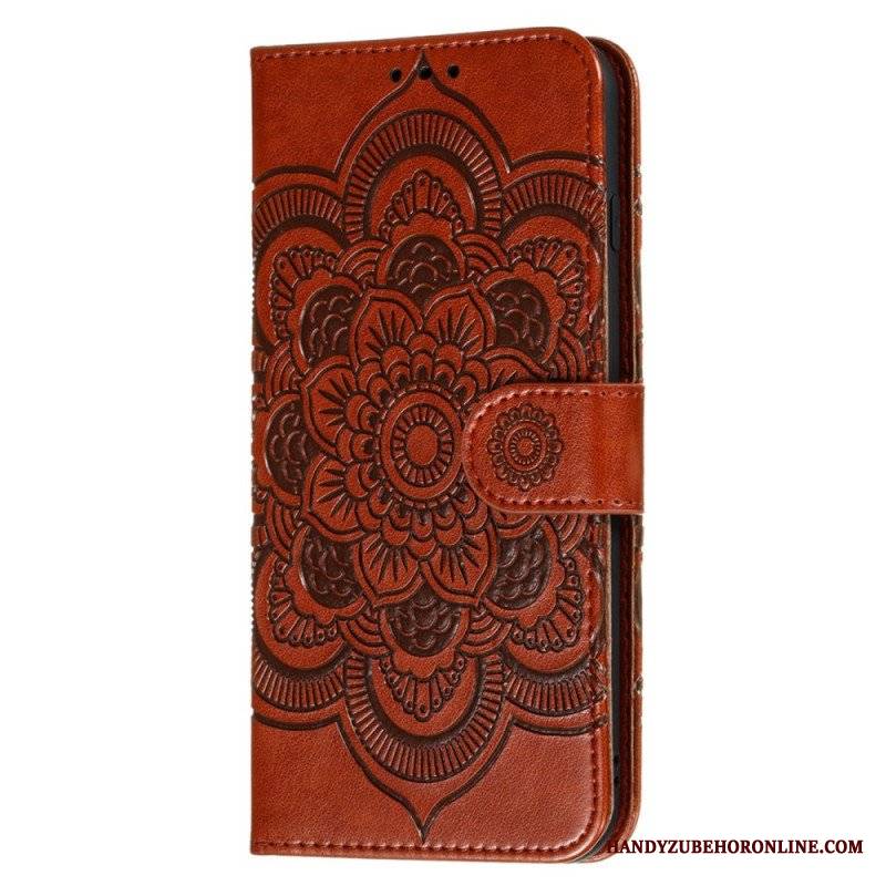 Etui Folio do Poco X4 Pro 5G Mandala Ze Smyczą