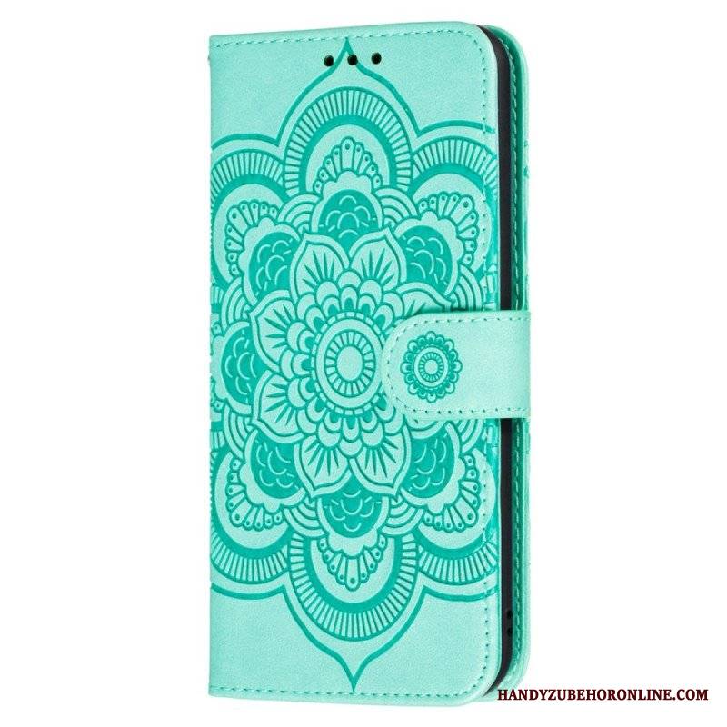 Etui Folio do Poco X4 Pro 5G Mandala Ze Smyczą