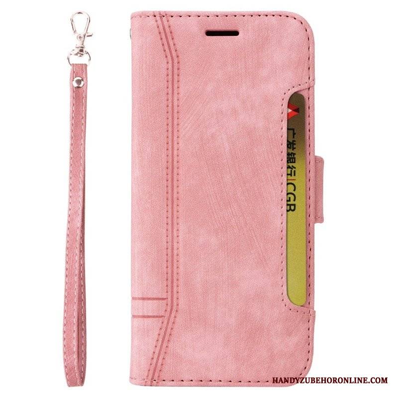 Etui Folio do Poco X5 5G Betopnice Przednie Etui Na Karty