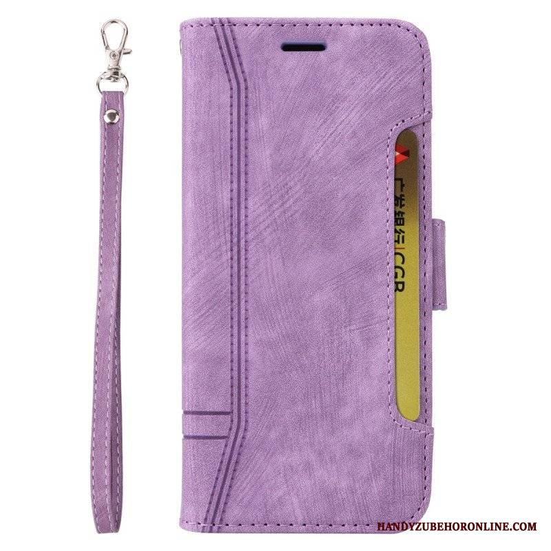 Etui Folio do Poco X5 5G Betopnice Przednie Etui Na Karty