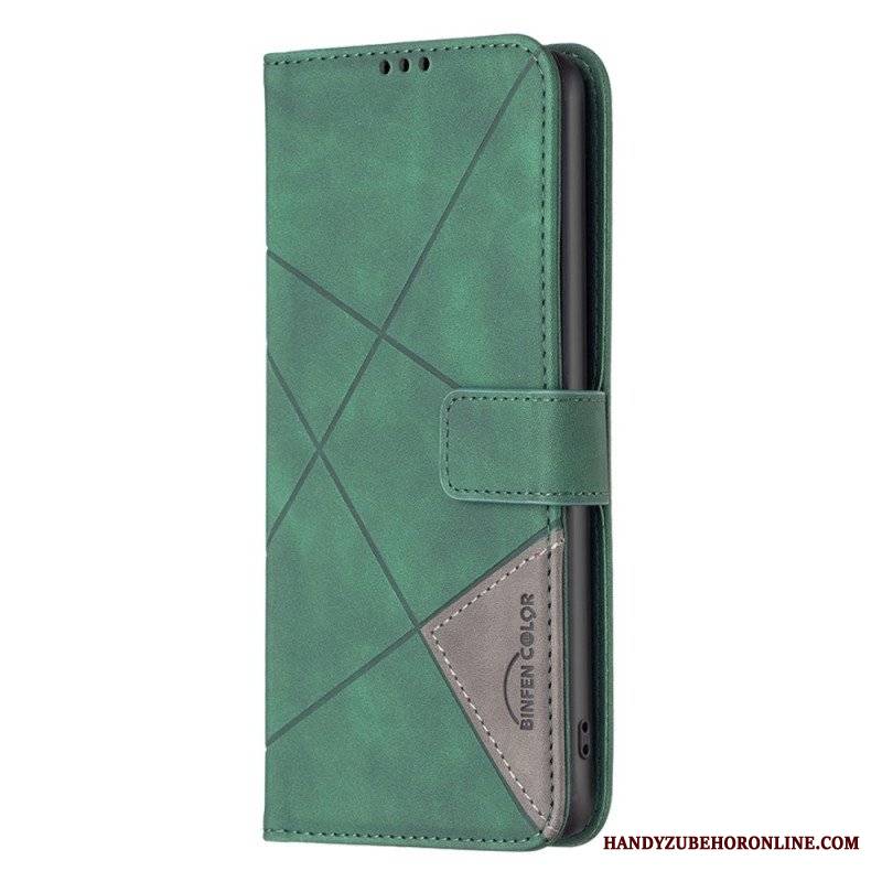 Etui Folio do Poco X5 5G Binfen Kolor Diamenty