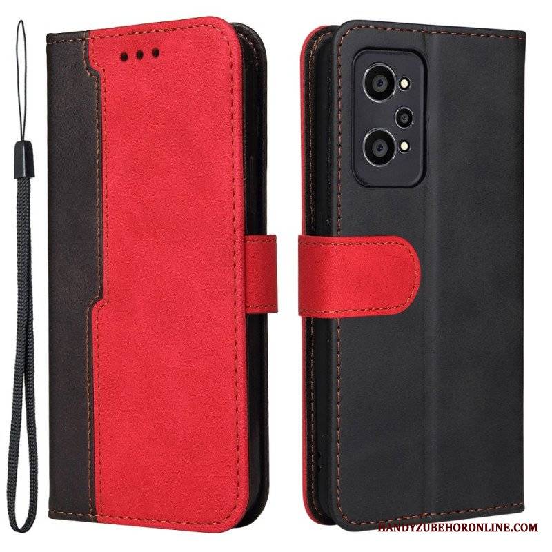 Etui Folio do Realme GT Neo 3T / Neo 2 Dwutonowy