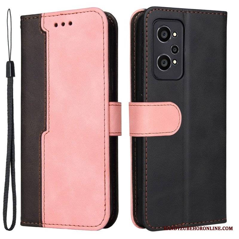 Etui Folio do Realme GT Neo 3T / Neo 2 Dwutonowy