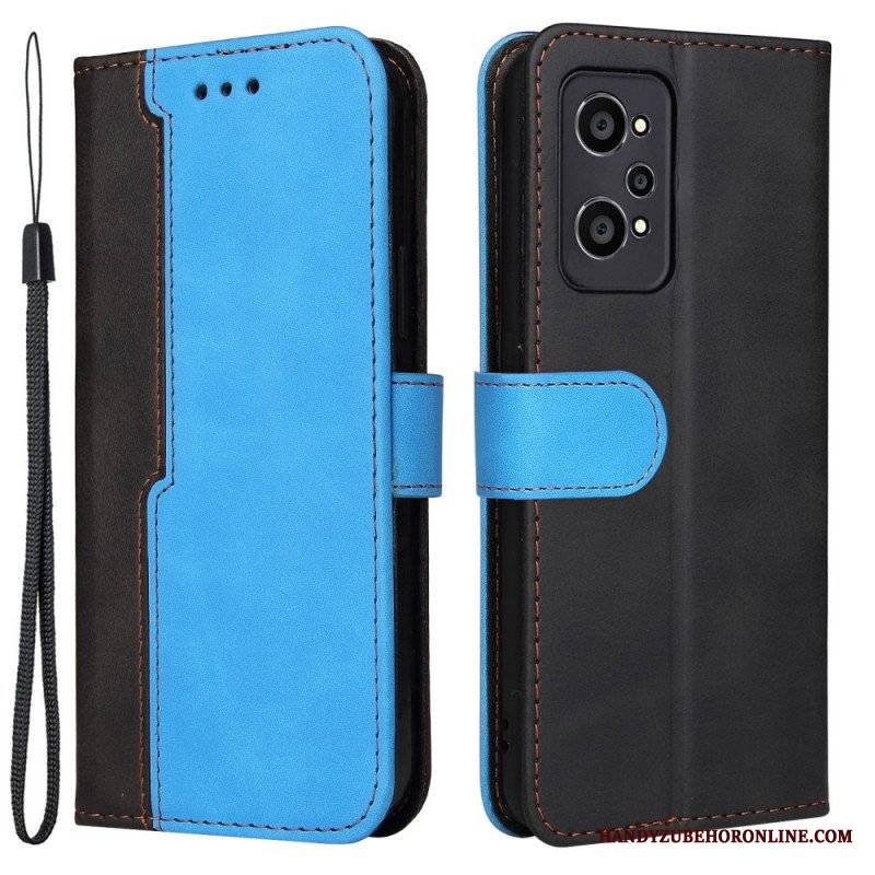 Etui Folio do Realme GT Neo 3T / Neo 2 Dwutonowy