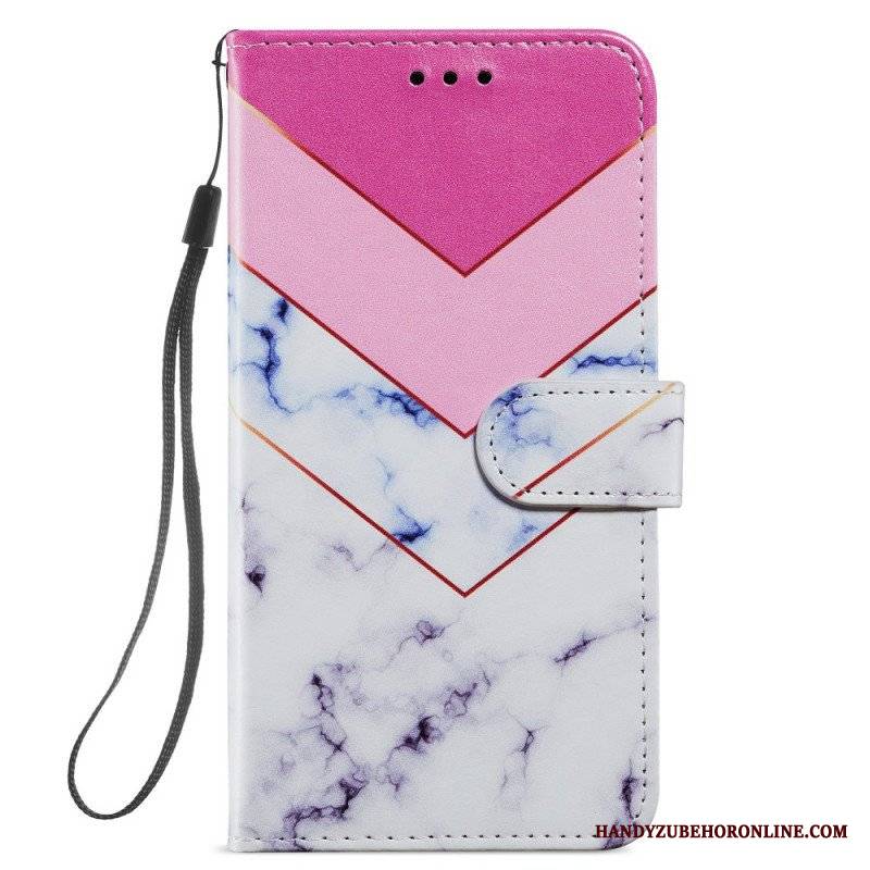 Etui Folio do Samsung Galaxy A13 5G / A04s Intensywny Marmur