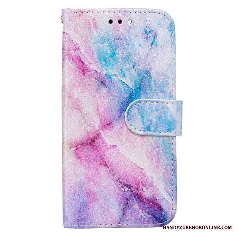 Etui Folio do Samsung Galaxy A13 5G / A04s Intensywny Marmur