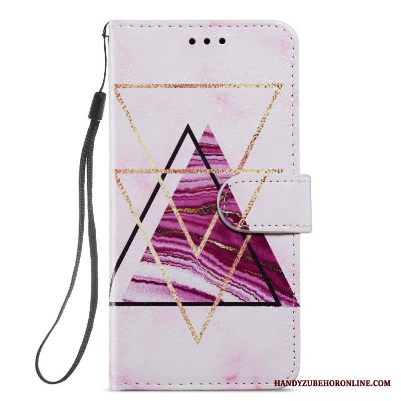 Etui Folio do Samsung Galaxy A13 5G / A04s Intensywny Marmur