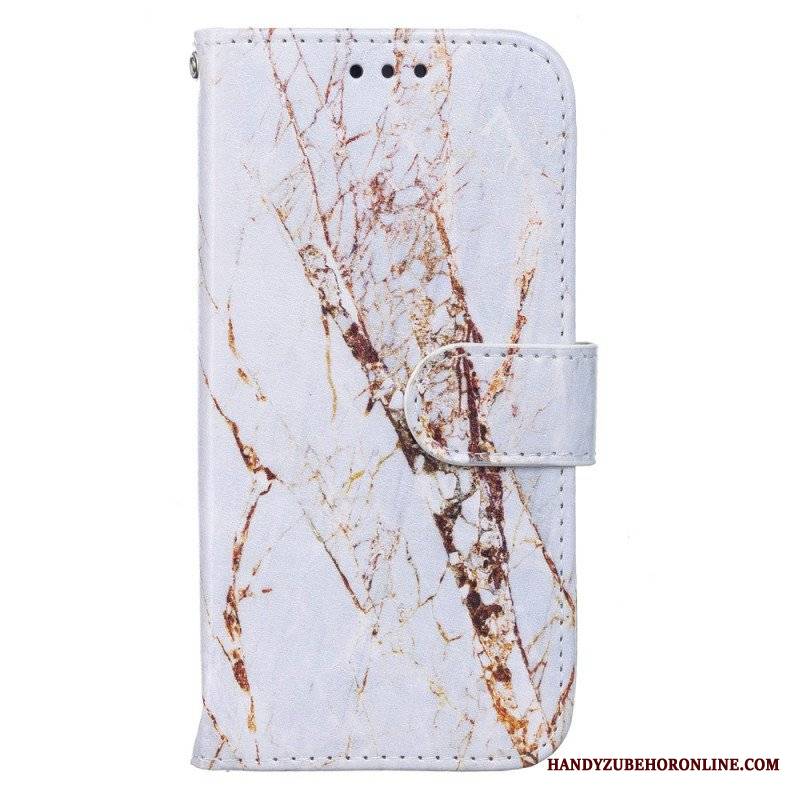 Etui Folio do Samsung Galaxy A13 5G / A04s Intensywny Marmur