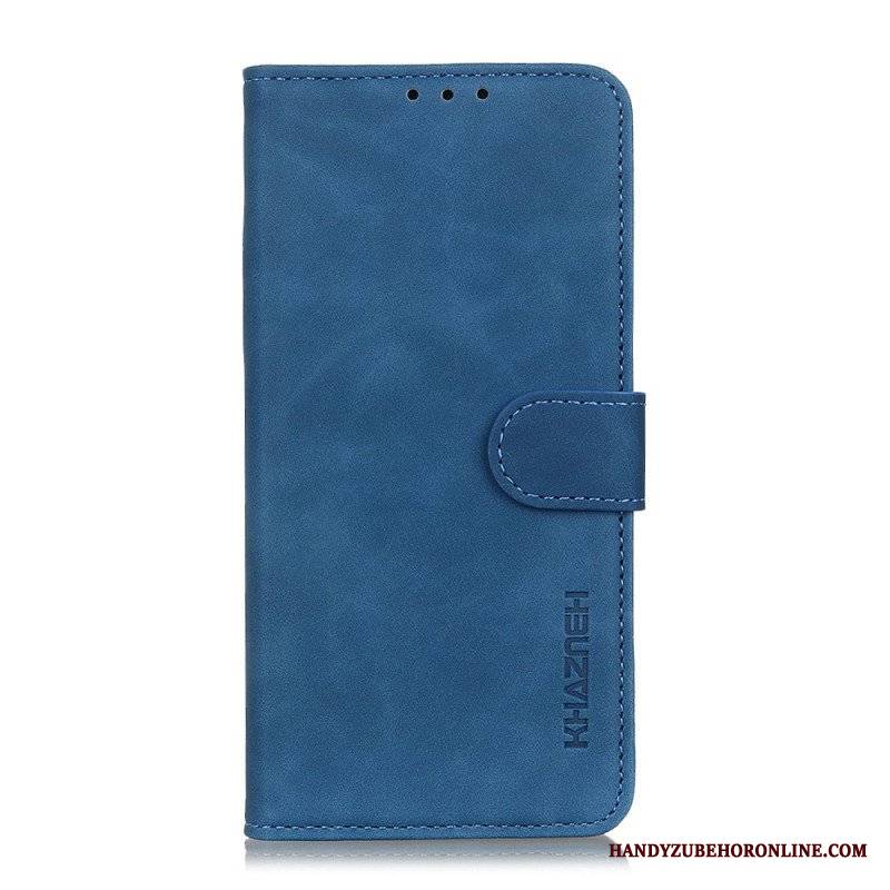 Etui Folio do Samsung Galaxy A13 5G / A04s Khazneh Efekt Skóry W Stylu Vintage