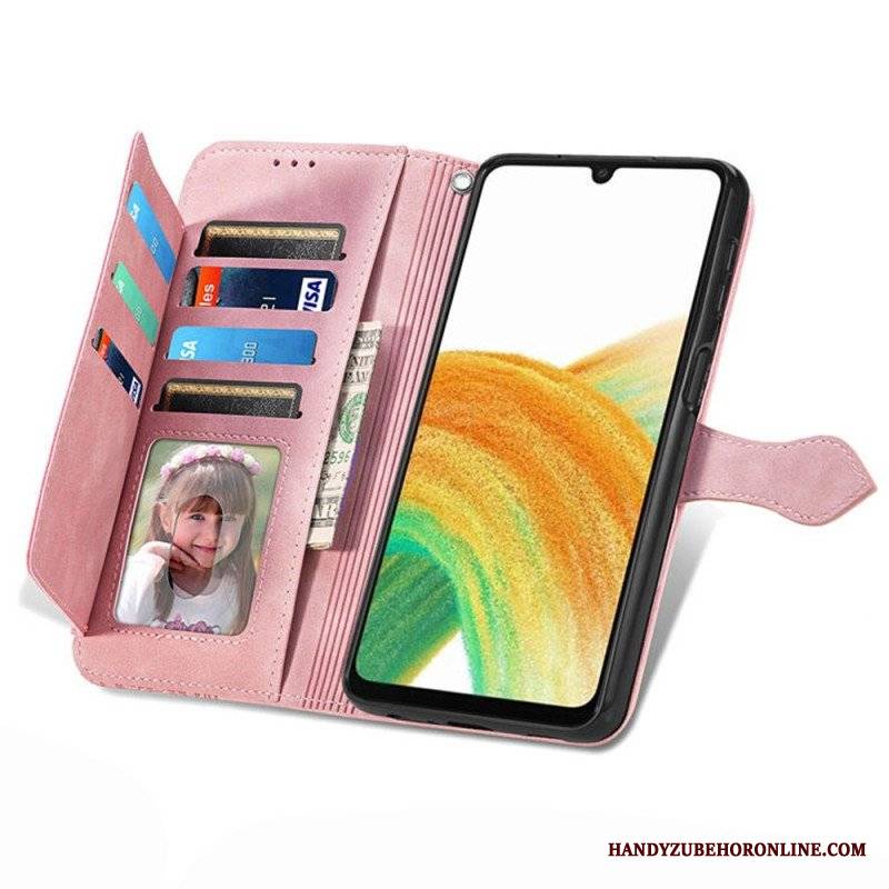 Etui Folio do Samsung Galaxy A13 Zoptymalizowane Etui Na Karty