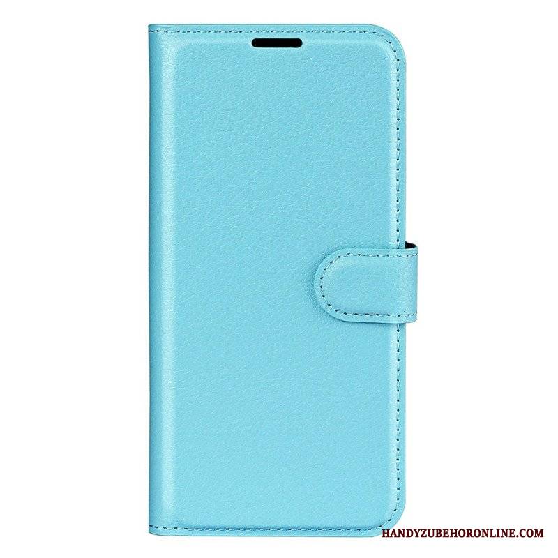 Etui Folio do Samsung Galaxy A14 / A14 5G Klasyczna Sztuczna Skóra