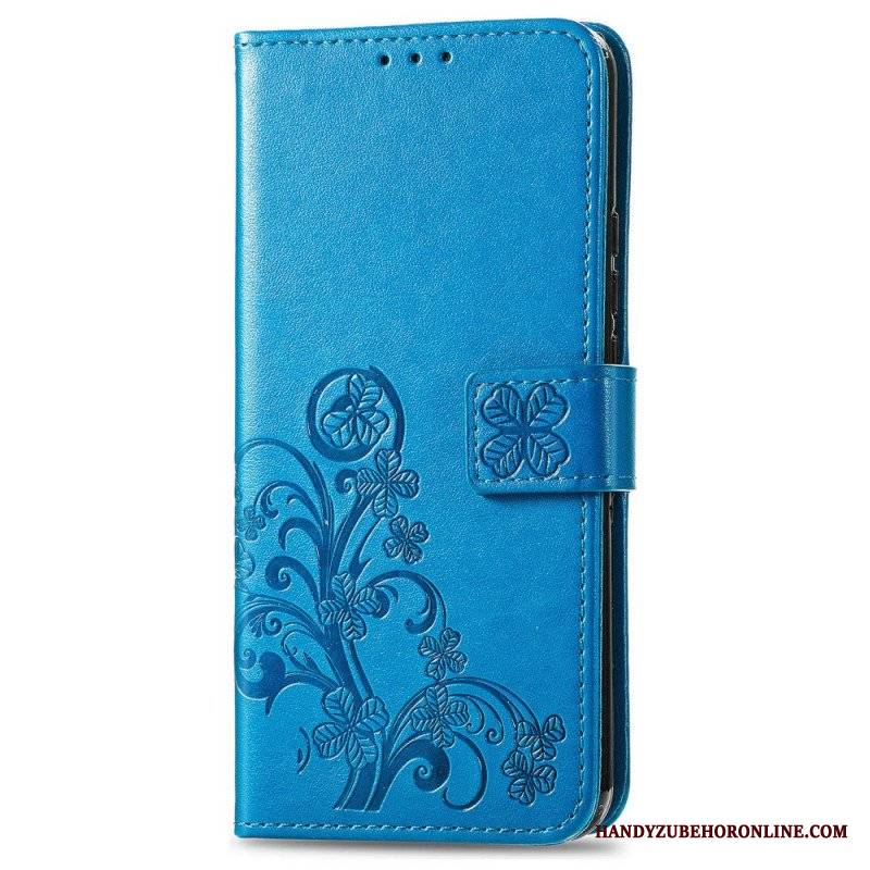 Etui Folio do Samsung Galaxy A14 / A14 5G Streszczenie Kwiaty