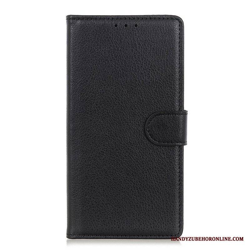 Etui Folio do Samsung Galaxy A42 5G Tekstura Liczi