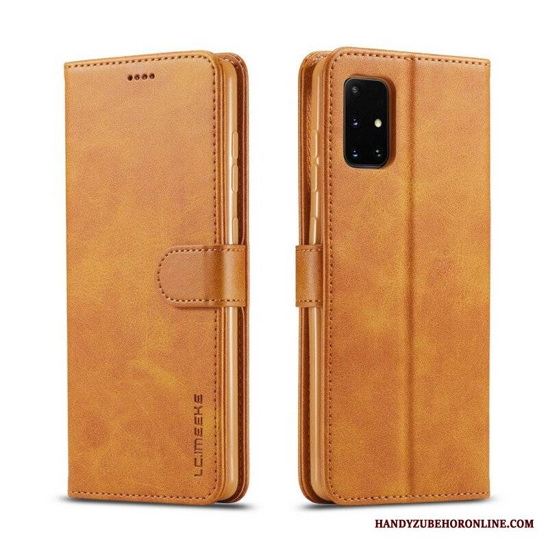 Etui Folio do Samsung Galaxy A51 5G Lc.imeeke Efekt Skóry